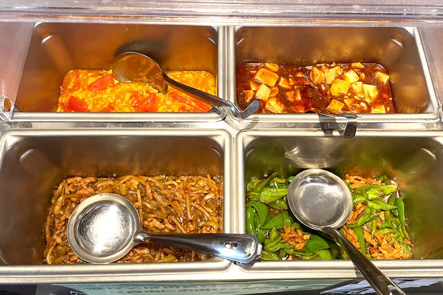 フリーおかずエリア