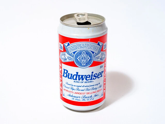 こちらは当時のバドワイザー缶