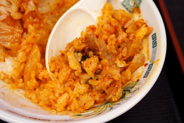 偶然から生まれたキムチャーシュービビンバ