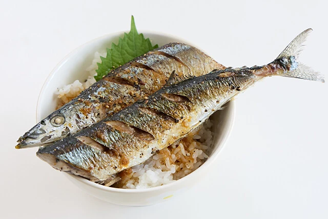 豪快! サンマステーキ丼