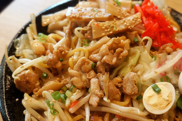 鶏肉もたっぷり