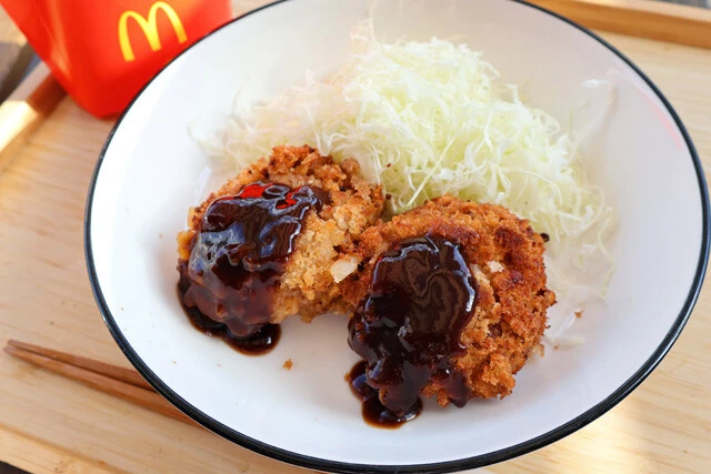 （５）完成！「マクドナルドコロッケ」