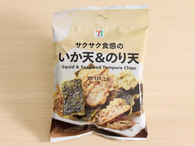 セブン-イレブン「サクサク食感のいか天&のり天」108円