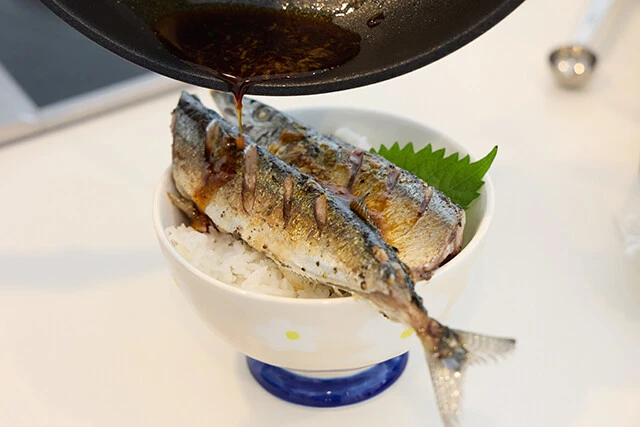 豪快! サンマステーキ丼