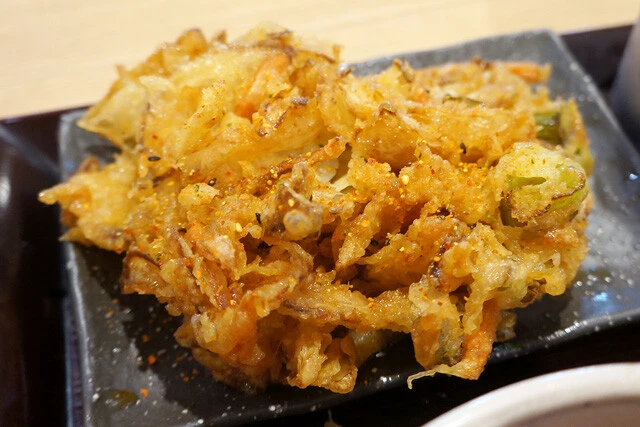 肉汁かき揚げ！