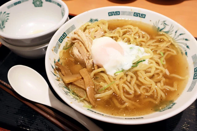（２）完成！「日高屋の汁あり汁なしラーメン」
