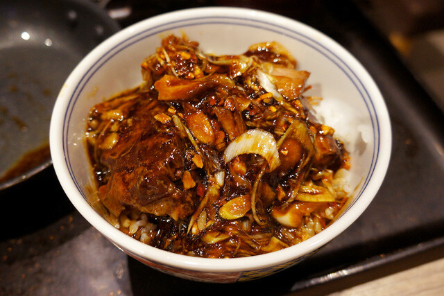 豚角煮丼