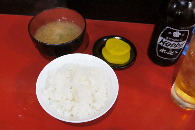 「めし」のセットと