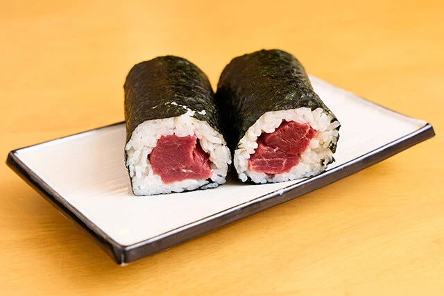 馬刺しの恵方巻き