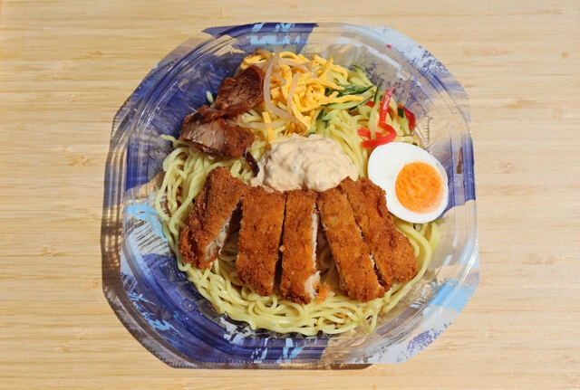 ④タルタルチキン冷やし中華