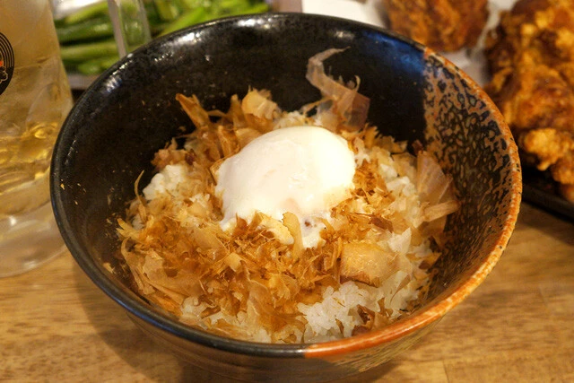 「温玉ねこまんま」