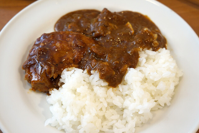 勝手に作ったハンバーグカレー