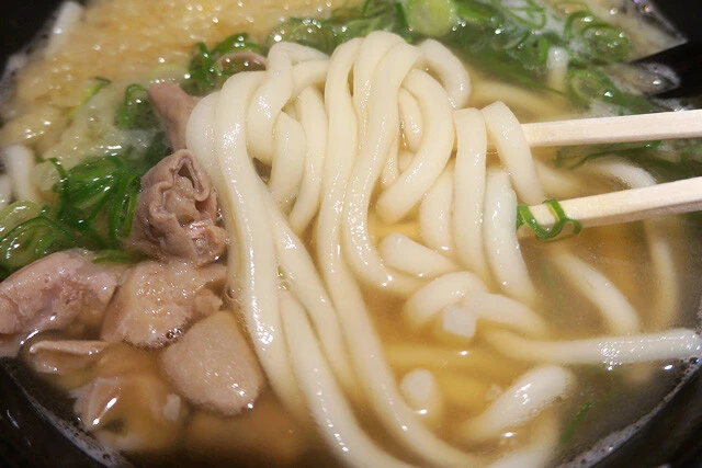 食べごたえたっぷりの麺