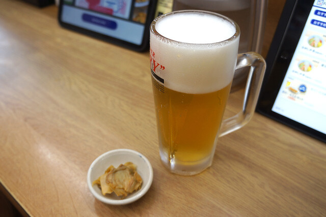 「生ビール」