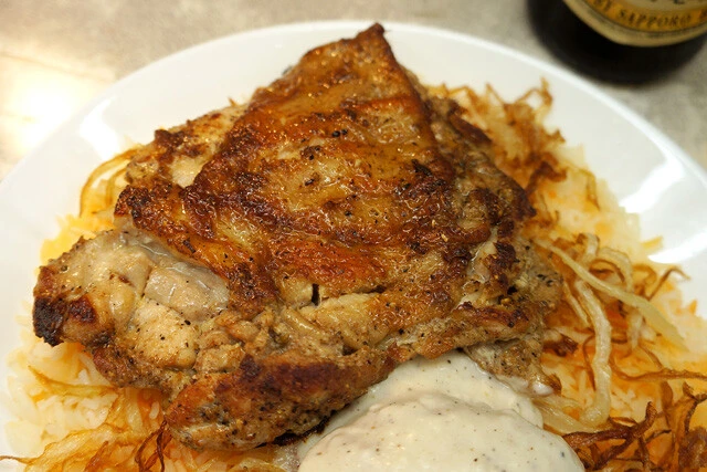 食欲をそそる見た目のチキン