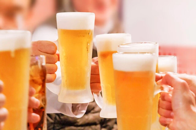アルコールには利尿作用があるので、飲んだ量以上の尿が出ることもある