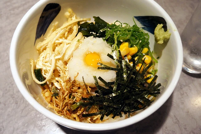 「冷やしきざみうどん」