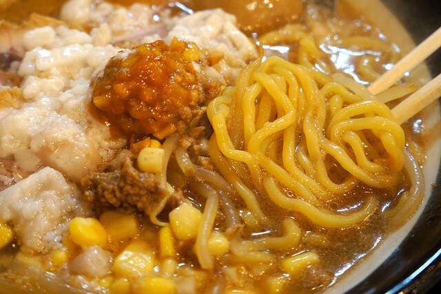 存在感のある麺