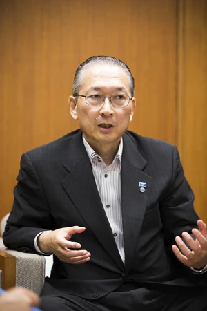 連合の“ドン”神津里季生会長。今回の参院選では民進党を全面支援しているが、その心中とは…?