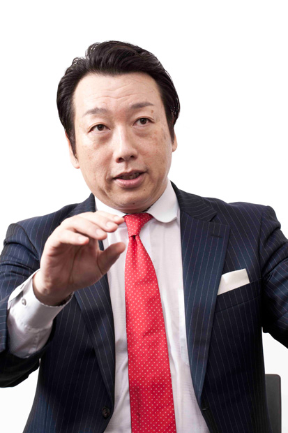 「海の森の予算額は、正式決定したら、まだまだ上がる」と訴える池田和隆氏