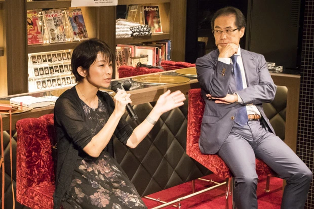 舌鋒鋭く安倍政権批判を繰り広げる古賀氏と望月氏。両氏は近日中に共著を出版する予定とのこと