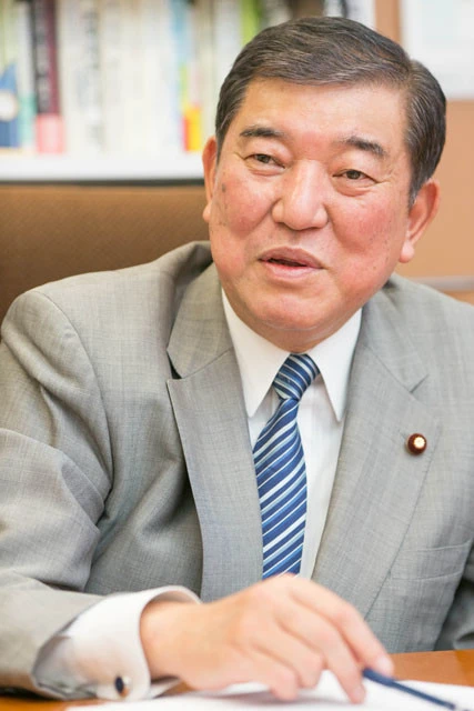 公式HPで積極的に政策を発信している石破氏