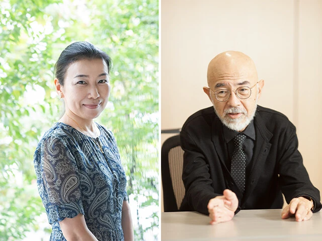 対談をおこなった内藤正典氏(右)と池亀彩氏