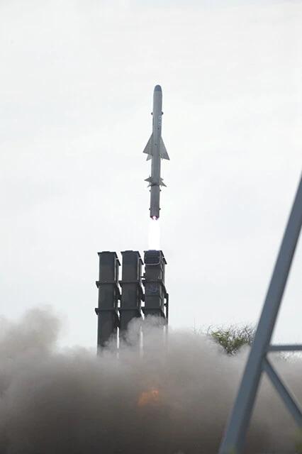 『モスクワ』の位置を把握したウクライナ軍は、自国産地対艦ミサイル『ネプチューン』を発射した（写真は陸自１２式地対艦ミサイル）