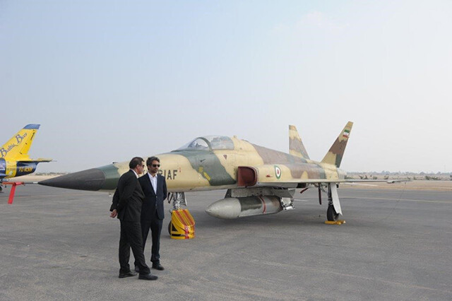イラン空軍は米国製Ｆ１４トムキャットから、フランス製、ロシア製の戦闘機を飛ばし続ける技術力を持つ。さらに写真のサエゲ戦闘機は、米国製Ｆ５戦闘機を元にイランが自国で開発した