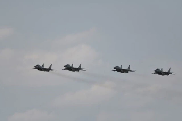 複座型ミグ29改修型4機がウクライナに最初に送られると凄まじい戦力になる