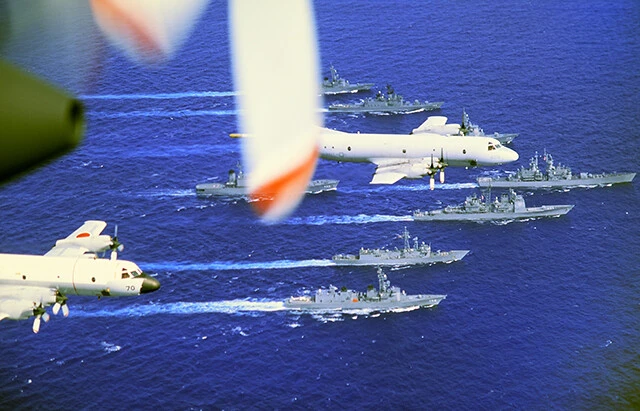 伊藤氏が参加したＲＩＭＰＡＣ９８の日米バイラテラル艦隊