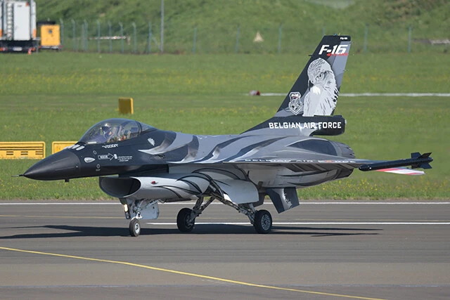 ベルギーとオランダからは、近代化改修済のF16Aをウクライナに供与可能だ(写真:柿谷哲也)