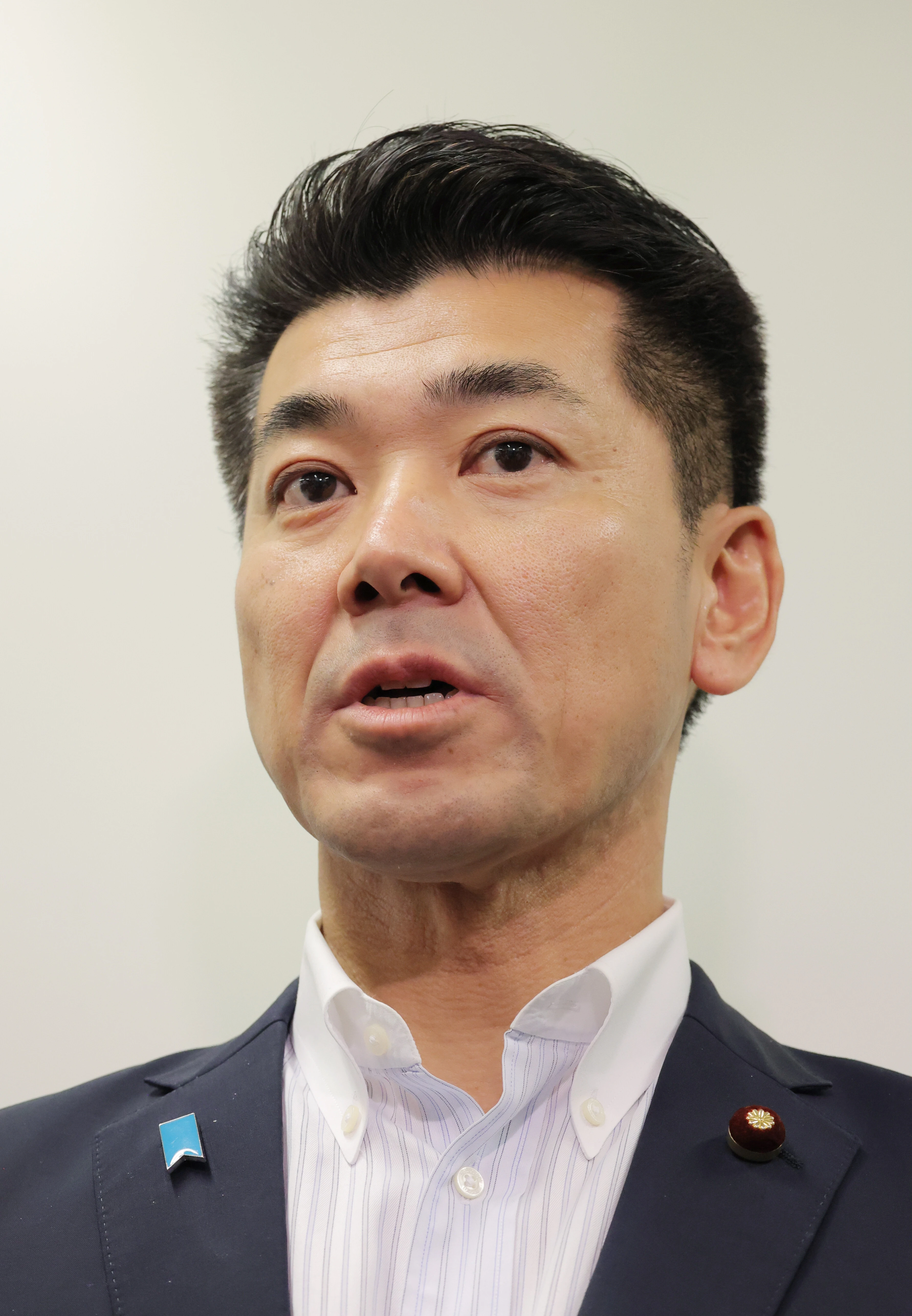 解散風の中、内閣不信任案を提出した立憲民主党・泉健太代表。実際にはこのタイミングで総選挙になっていたらかなり厳しかったと思われる