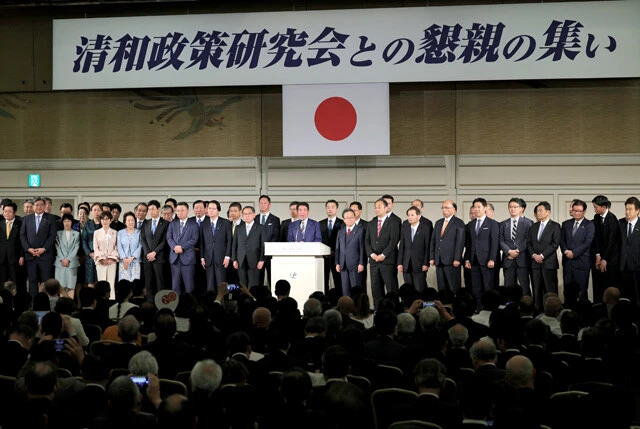 衆参99人の議員が所属する安倍派(清和会)が岸田内閣に送り込んでいた閣僚4人、副大臣5人は全員が退任となった