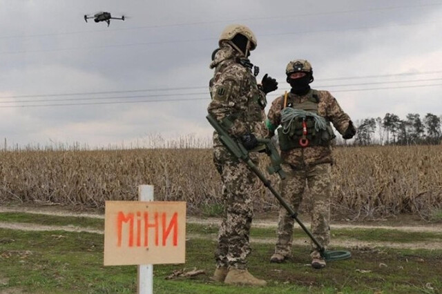 ウクライナ軍はそこに障害物として地雷原を設置。一連の写真はイメージです（写真：ウクライナ国防省） 