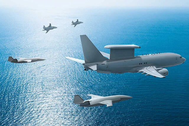 米軍はAI無人機部隊の創設を急ぐらしい。近未来もしそれが空自でも創設されたらどうなるか…（CG：ボーイング）