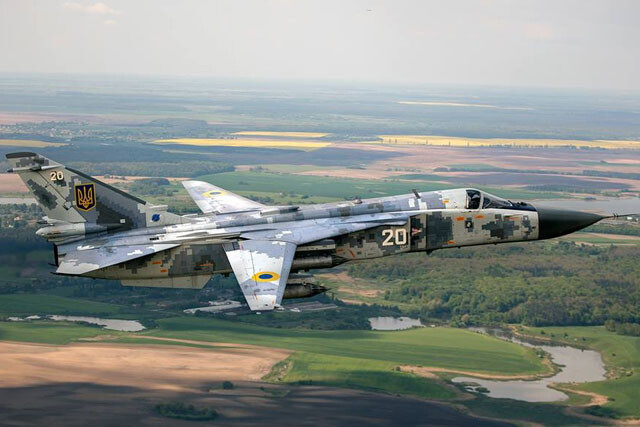 ウクライナ空軍はクリミア半島・セバストポリにあるロシア海軍司令部を攻撃。1970年代に開発されたSu24で困難な任務を成功させた（写真：ウクライナ国防省）