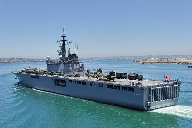 米海軍の揚陸艦が不足する事態になれば、海上自衛隊の「おおすみ」型輸送艦が出動する可能性はあるのか…