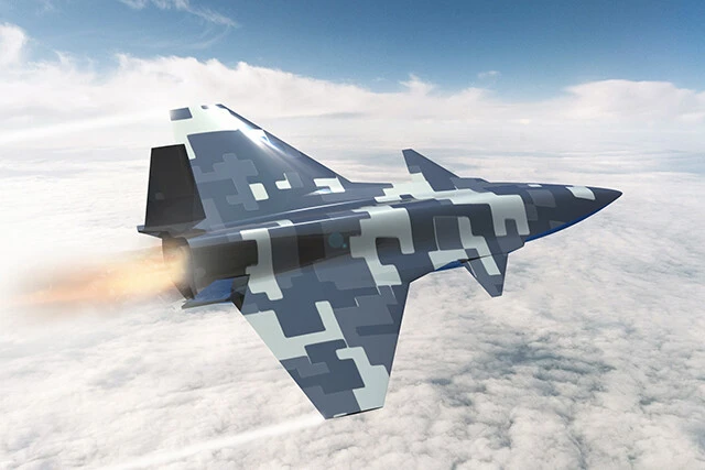 杉山元空将補編成案だとB-AI機を新鋭機として開発生産すると高くなるので、別の手があると言う（CG：バイカルテクノロジー）