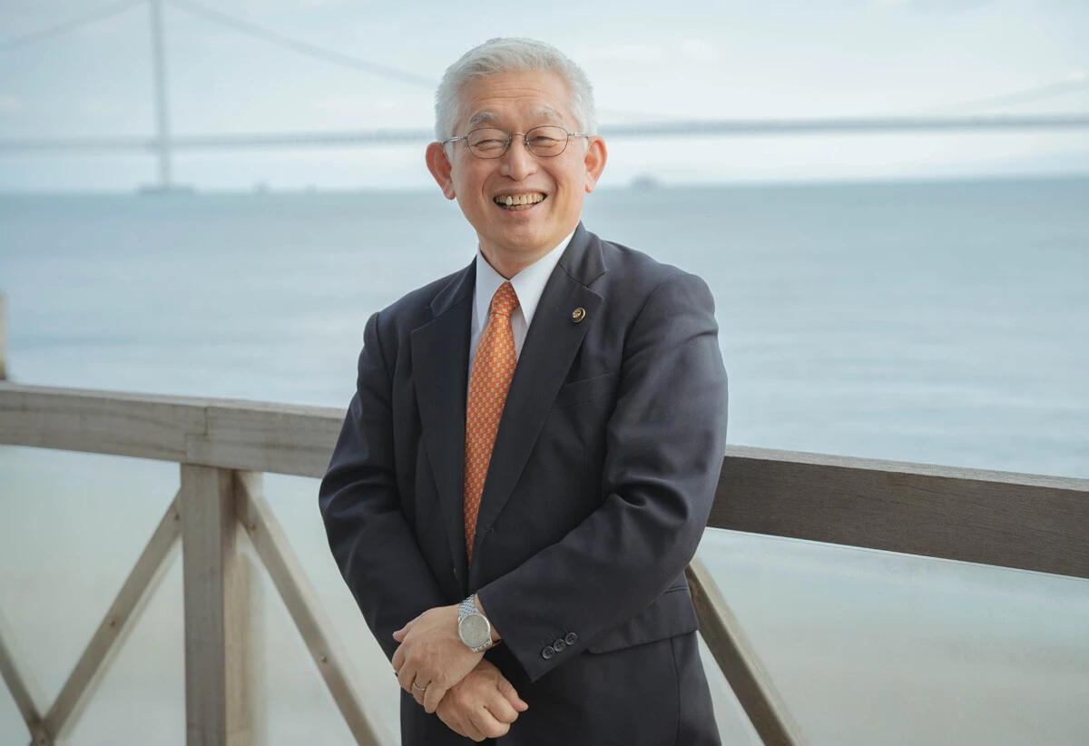 今後の展望を語る兵庫県明石市長の泉氏