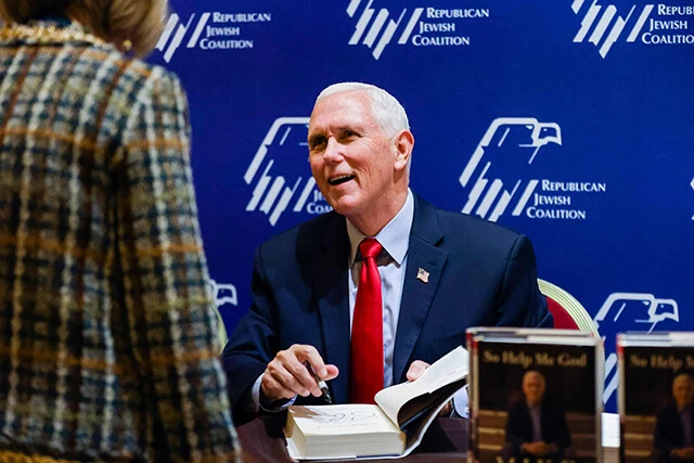 大統領選挙に出る人は自伝本を書き、全国をブックツアーで回るのが定石。ペンス前副大統領も2022年に出版した