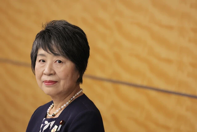 上川陽子 1953年生まれ。70歳。岸田派。外務大臣。公文書管理担当大臣、内閣府特命担当大臣(少子化対策、男女共同参画)などを歴任