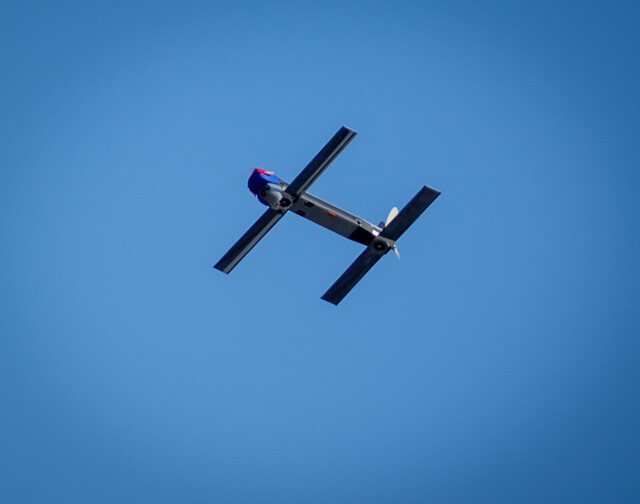 ウクライナの戦場でも活躍している小型のカミカゼドローン「スイッチブレード」。台湾はすでに720機を購入している