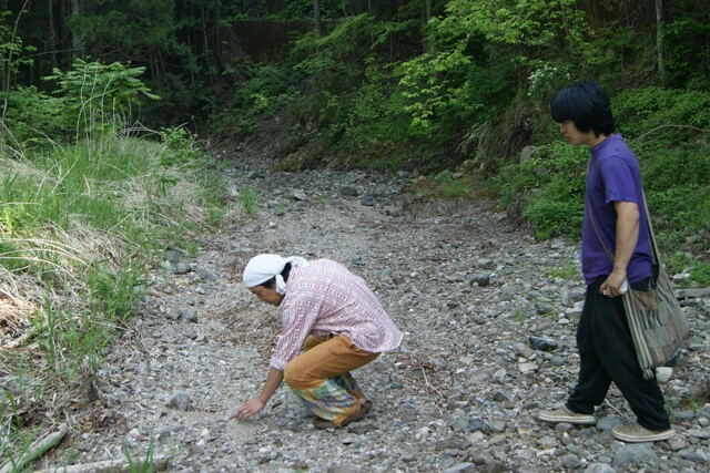 リニア工事によって枯れてしまった山梨県の川　山梨県のリニア実験線周辺では多数の川や沢が枯れた。上野原市にある「棚の入沢」は釣りの人気スポットだったが、近くでリニアトンネル工事が始まった数年後、一滴の水も流れなくなった