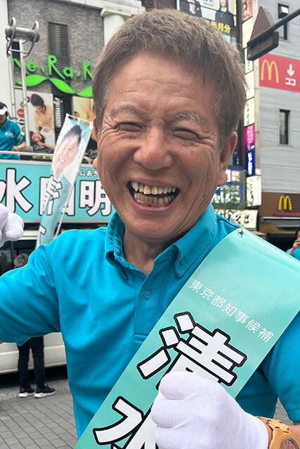 清水国明(清水国明と東京都の安全な未来をつくる会)会社役員・73歳