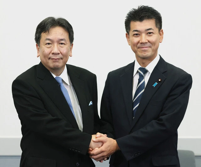 9月23日投開票の立憲民主党代表選は、泉現代表(右)と枝野前代表(左)が中心の戦いに。メディアも盛り上げにくい......