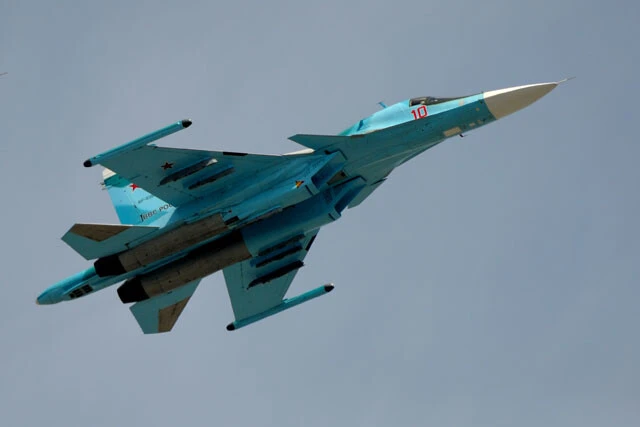 ロシア領空で、露空軍Su34を撃墜可能になる（写真：柿谷哲也）