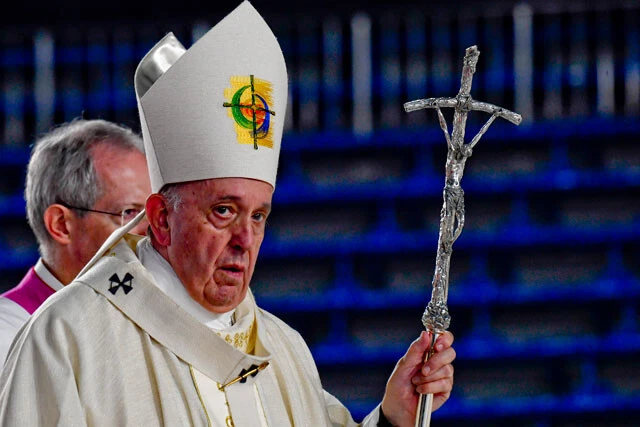 カトリック教会の最高責任者・フランシスコ教皇(写真:EPA=時事)