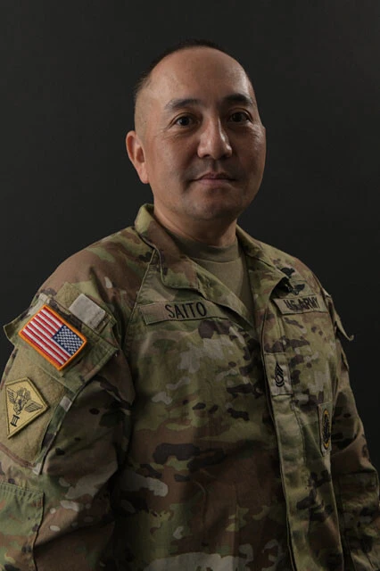 海兵隊員としてイラク戦争も経験したサイトウ曹長