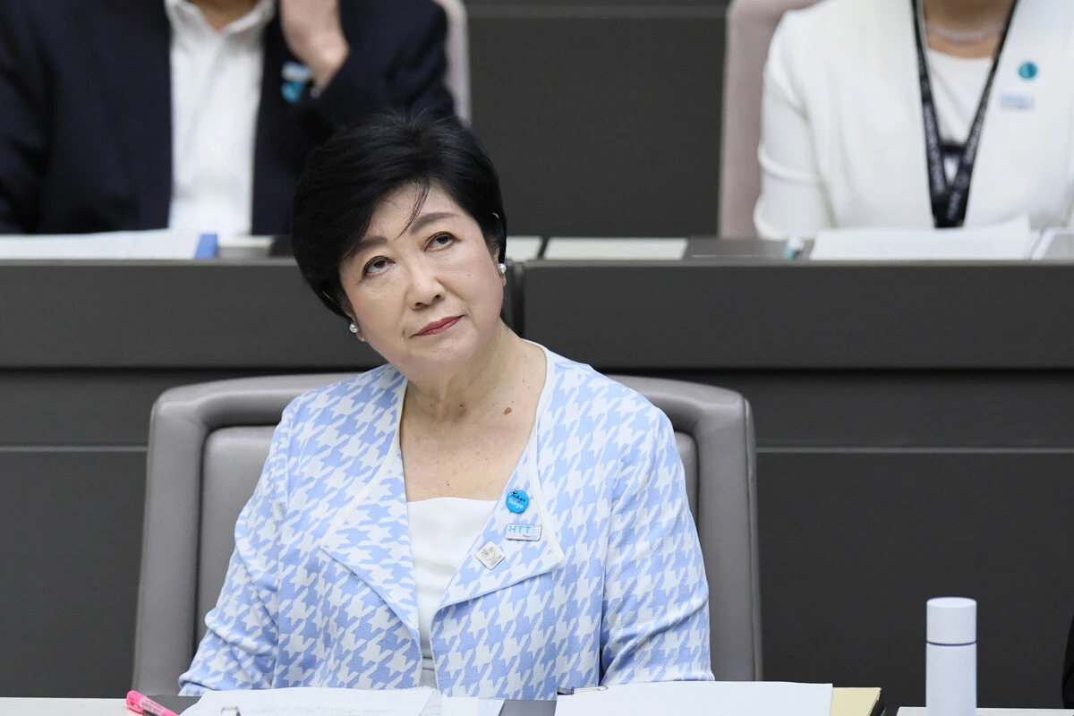 都知事選に立候補表明した小池氏